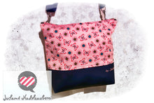 Laden Sie das Bild in den Galerie-Viewer, Umhängetasche Damen, Handtasche, Shopper, Kunstledertasche,Einkaufsbeutel, Crossbag, Schmetterling,Retrotasche,Bohotasche,Vintagebag,Mädchen