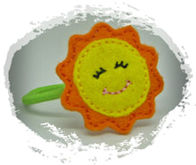 Laden Sie das Bild in den Galerie-Viewer, Haargummi, Sonne, Frühling, Haarband, Gummi, Haarschmuck