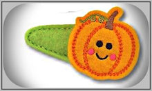 Laden Sie das Bild in den Galerie-Viewer, Haarspängchen,Kürbis,Halloween,Haarclip, Spange, Kinderschmuck, Kinderhaar, barrette