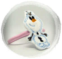 Laden Sie das Bild in den Galerie-Viewer, Haargummi, Haarband, Gummi, Haarschmuck,Kinderhaar,Kinderschmuck,Glücksbringer,Elsa,Anna, Weihnachten, Winter, Kinder, Baby