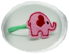 Laden Sie das Bild in den Galerie-Viewer, Haargummi, Elefant, Haarband, Gummi, Haarschmuck,Kinderhaar,Kinderschmuck,Glücksbringer
