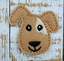 Laden Sie das Bild in den Galerie-Viewer, Haarspange,Schmuck,Hund, Doggy,Hündchen,Haarclip, Haarschmuck, Kinderhaarschmuck,Filzhaarschmuck,Fasching, Karneval,Kostüm,Halloween,Dog