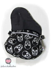 Laden Sie das Bild in den Galerie-Viewer, Damenhandtasche, Clutch, Umhängetasche,Totenkopftasche, skulltasche, Handtasche Tasche