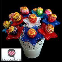 Laden Sie das Bild in den Galerie-Viewer, Lollipop Halter, Süßigkeiten, Lutscherhalter, Sterne, Partydeko, lollihalter, popstickle, sucker, Geschenkehalter SET